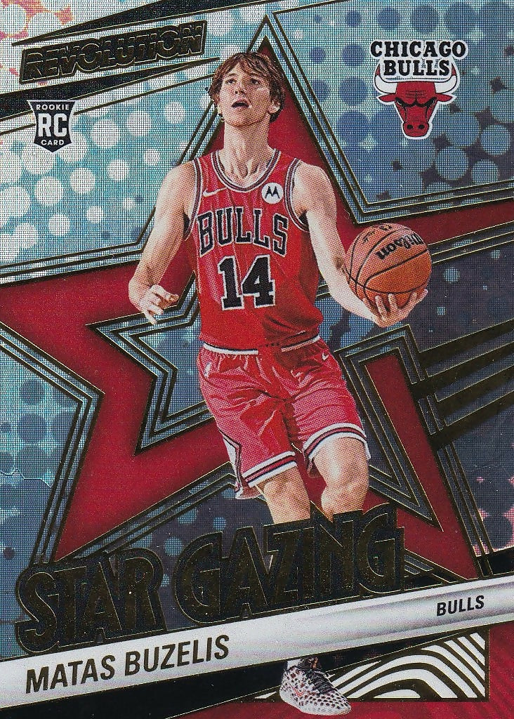 2024-25 Panini Revolution Star Gazing #13 Matas Buzelis Chicago Bulls