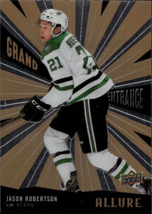 2020-21 Upper Deck Allure Hockey - Grand Entrance #GE-12 Jason Robinson - Dallas Stars - A