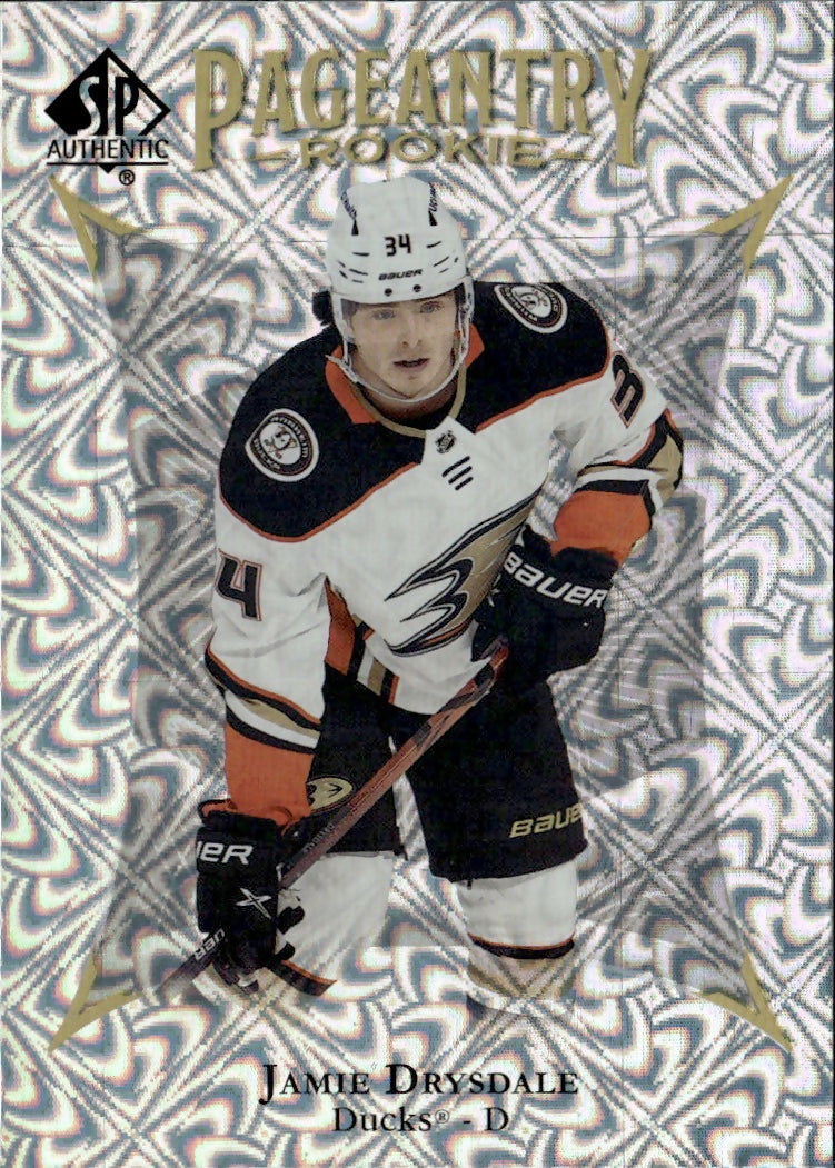 2021-22 Upper Deck SP Authentic Hockey - Pageantry #P-75 Jamie Drysdale - Anahiem Ducks - A