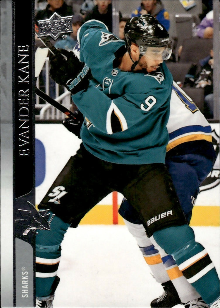 2020-21 Upper Deck Series 1 Hockey #149 Evander Kane - San Jose Sharks