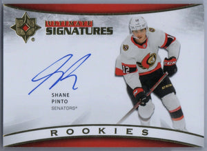 2021-22 Upper Deck Ultimate Collection Hockey #USR-SP Shane Pinto - Ottawa Senators - A