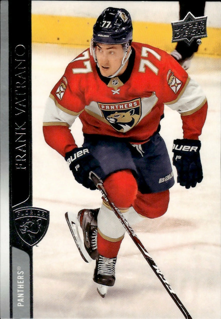 2020-21 Upper Deck Series 1 Hockey #82 Frank Vatrano - Florida Panthers