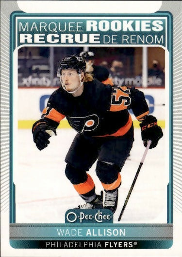 2021-22 Upper Deck O-Pee-Chee Hockey - Base - Marquee Rookies #514 Wade Allison - Philadelphia Flyers