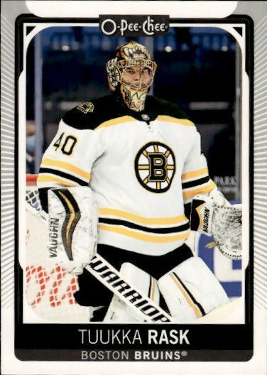 2021-22 Upper Deck O-Pee-Chee Hockey - Base #86 Tuukka Rask - Boston Bruins