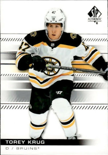 2019-20 Upper Deck SP Authentic Hockey - Base #26 Tory Krug - Boston Bruins