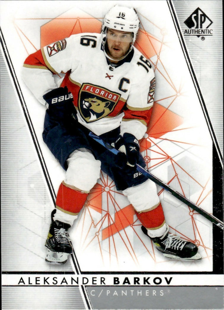 2022-23 Upper Deck SP Authentic Hockey - Base #54 Aleksander Barkov - Florida Panthers