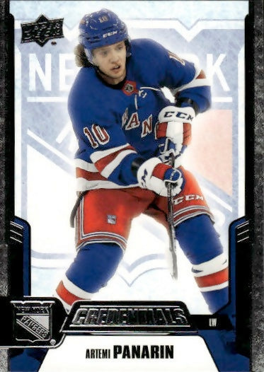 2019-20 Upper Deck Credentials - Base #17 Artemi Panarin - New York Rangers