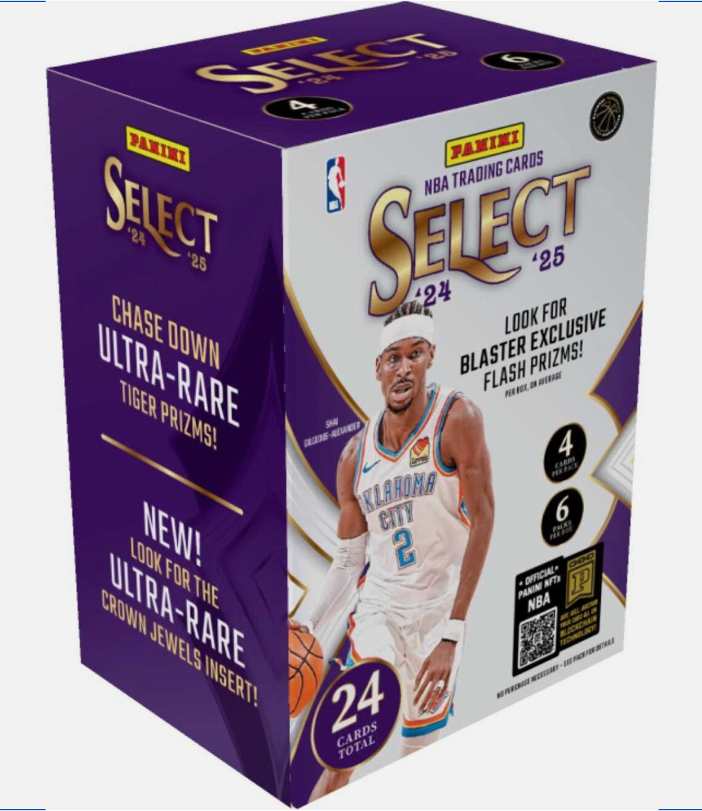 2024-25 Panini Select Basketball Blaster Box