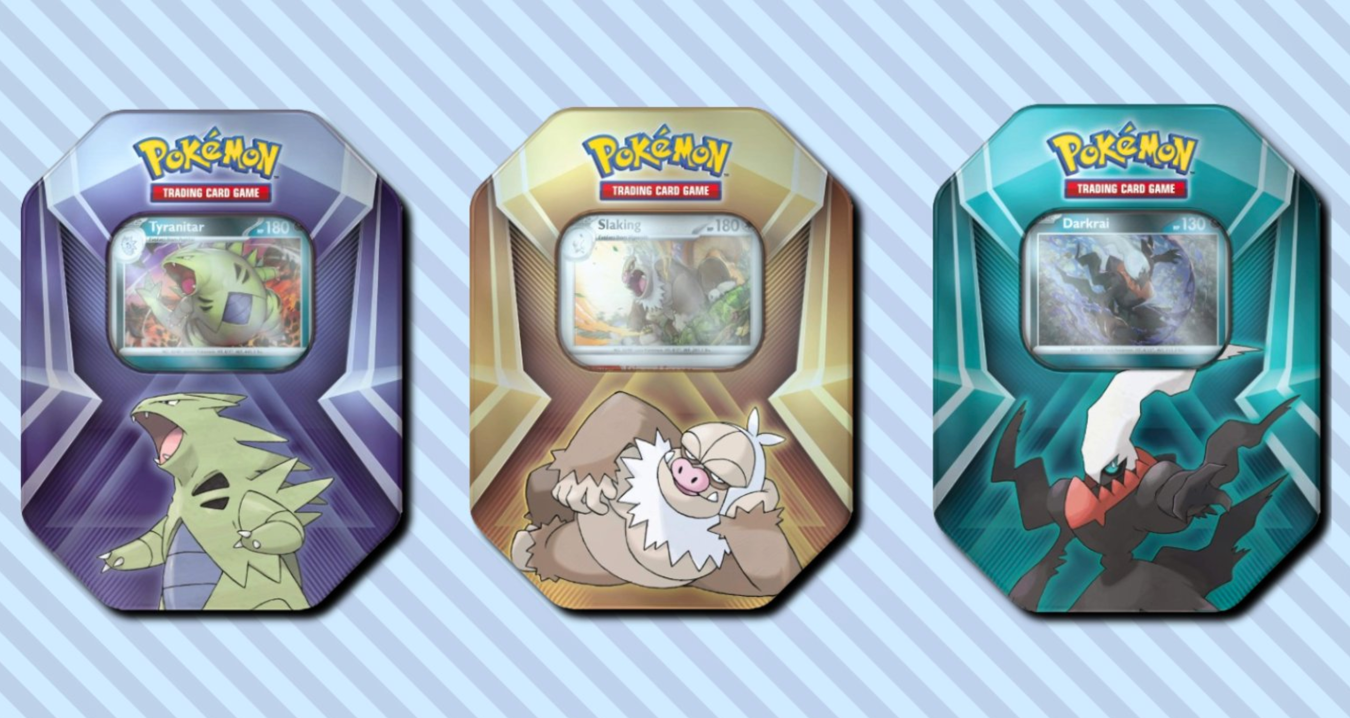 Pokemon Triple Whammy Tin (Tyranitar)