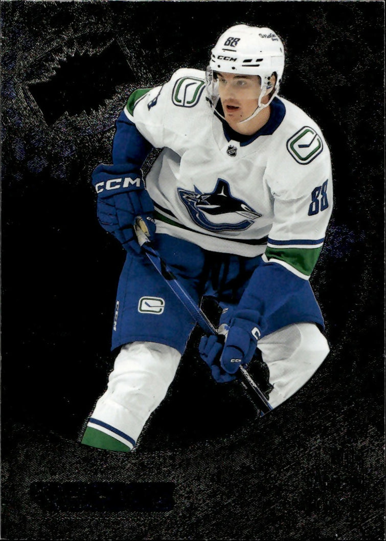 2022-23 Upper Deck Skybox Metal Universe - Base - Rookie #194 Nils Aman - Vancouver Canucks - A