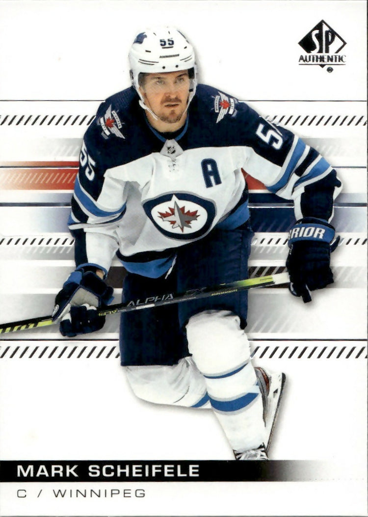 2019-20 Upper Deck Sp Authentic Hockey - Base #66 Mark Scheifele - Winnipeg Jets