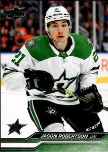 2023-24 Upper Deck Series 2 Hockey - Base #305 Jason Robertson - Dallas Stars - F