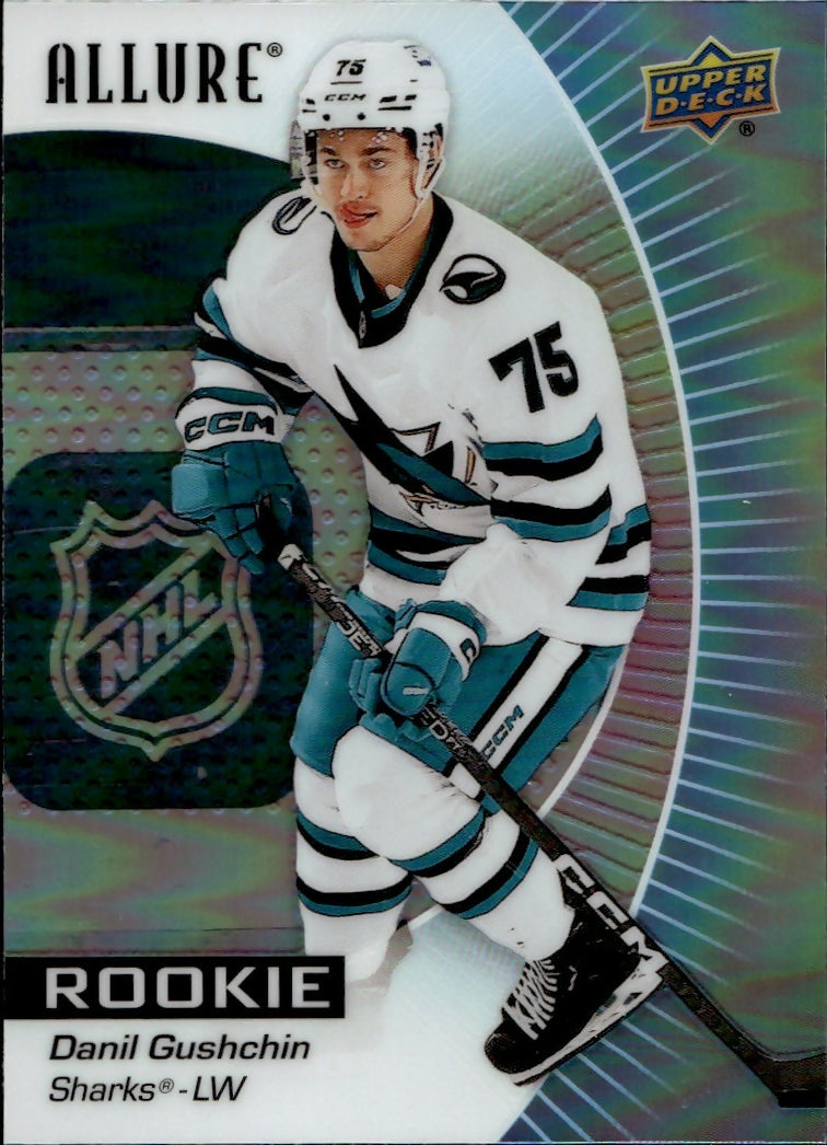 2023-24 Upper Deck Allure Hockey - Base - Rookie #108 Daniel Gushchin - San Jose Sharks - A