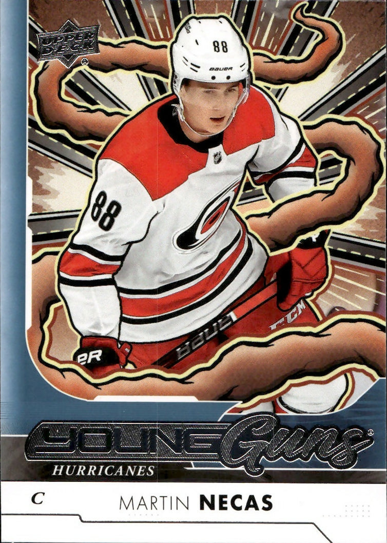 2024-25 Upper Deck Series 2 Hockey - Young Guns Renewed #464 Marin Necas - Carolina Hurricanes - A