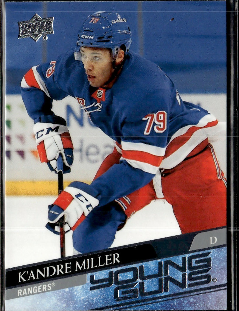 2020-21 Upper Deck Series 2 Hockey - Base - Young Guns #469 K'andre Miller - New York Rangers - A