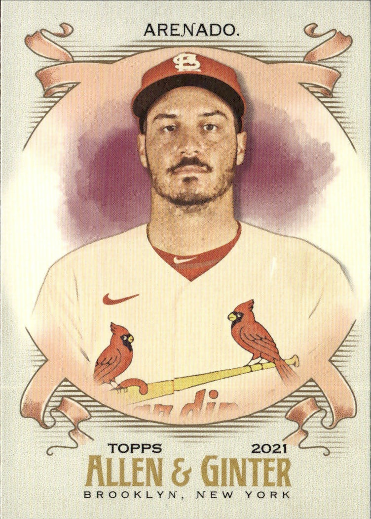 2021 Topps Allen & Ginter #136 Nolan Arenado St. Louis Cardinals