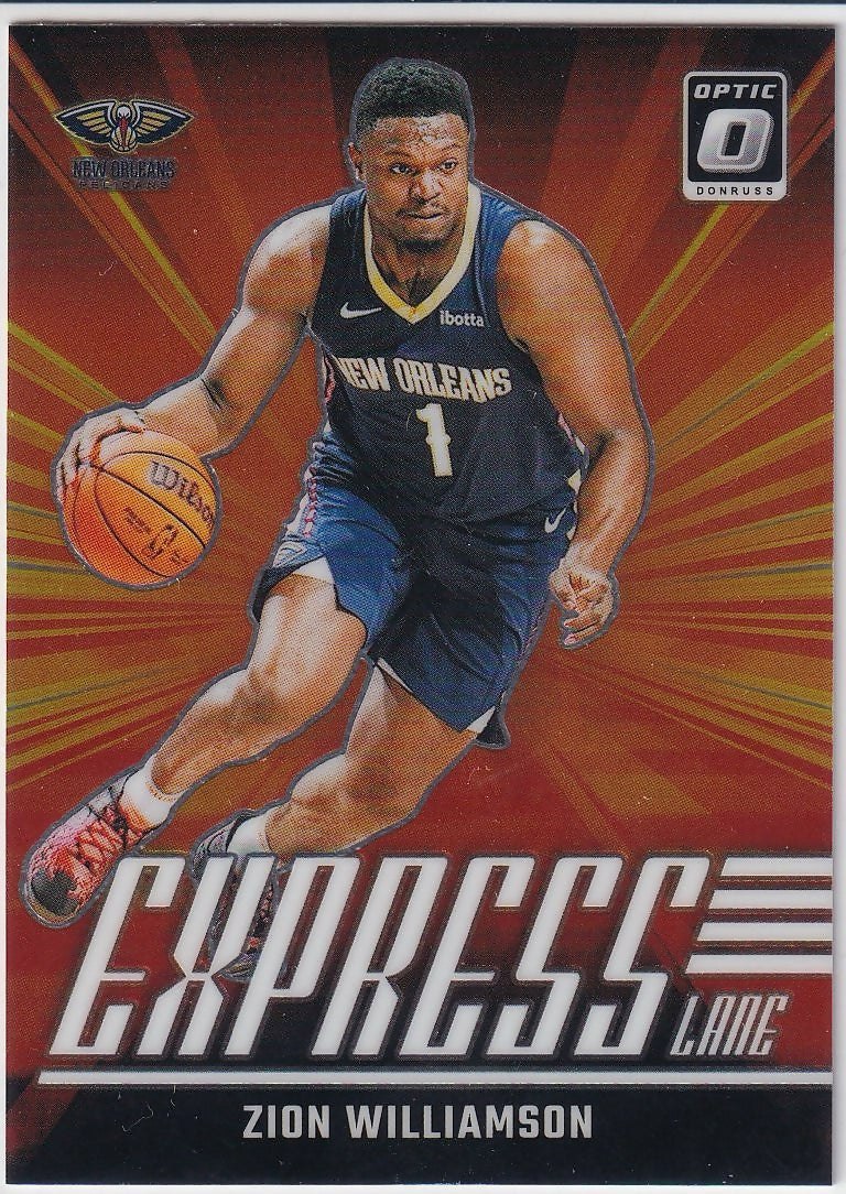 2024-25 Donruss Optic Express Lane #20 Zion Williamson New Orleans Pelicans