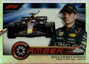 2023 Topps Chrome Formula 1 Camber #CAM-MVII Max Verstappen - Oracle Red Bull Racing - A