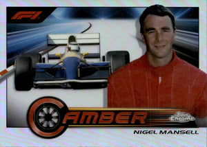 2023 Topps Chrome Formula 1 Camber #CAM-NM Nigel Mansell - A