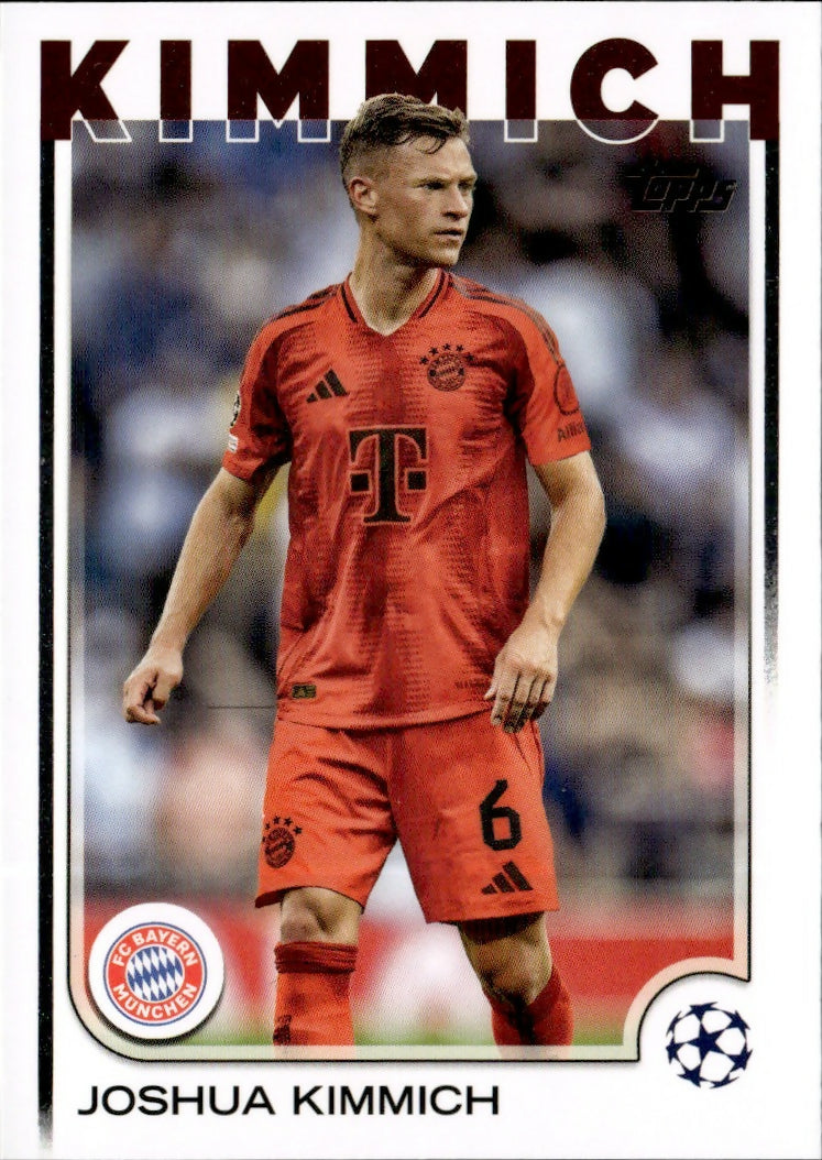 2024-25 Topps UEFA Club Competitions - Base #108 Joshua Kimmich - FC Beyern Munchen - A