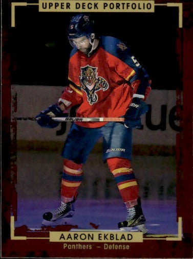 2015-16 Upper Deck Portfolio Hockey - Base #15 Aaron Ekblad - Florida Panthers