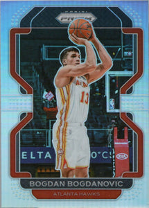 2021-22 Panini Prizm Basketball - Base - Prizm # 149 Bogdan Bogdanovic - Atlanta Hawks