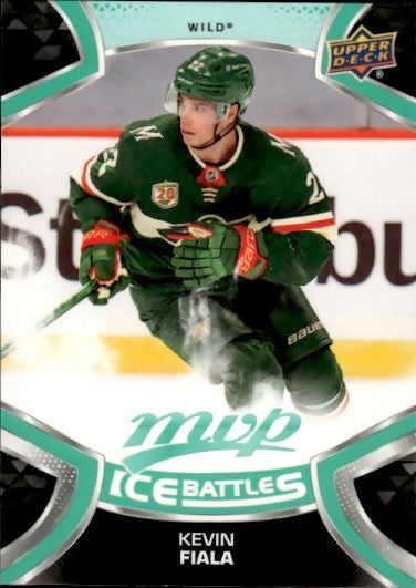 2021-22 Upper Deck MVP Hockey - Base - Ice Battles #41 Kevin Fiala - Minnesota Wild