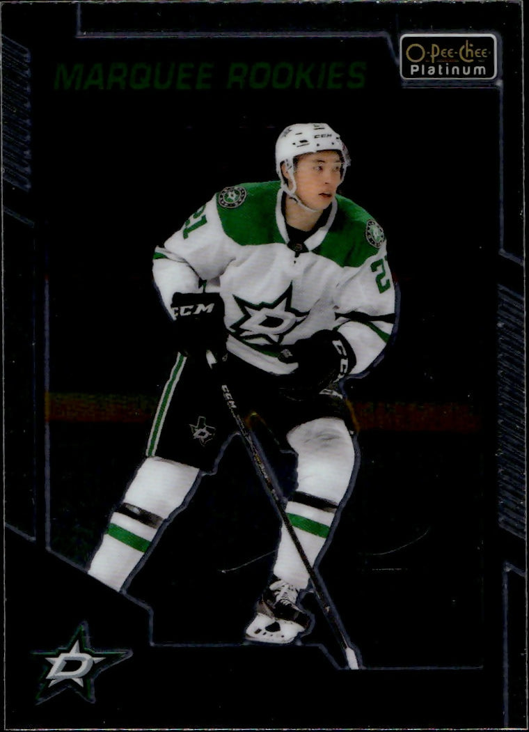 2020-21 Upper Deck O-Pee-Chee Platinum - Base - Marquee Rookie #159 Jason Robertson - Dallas Stars - A