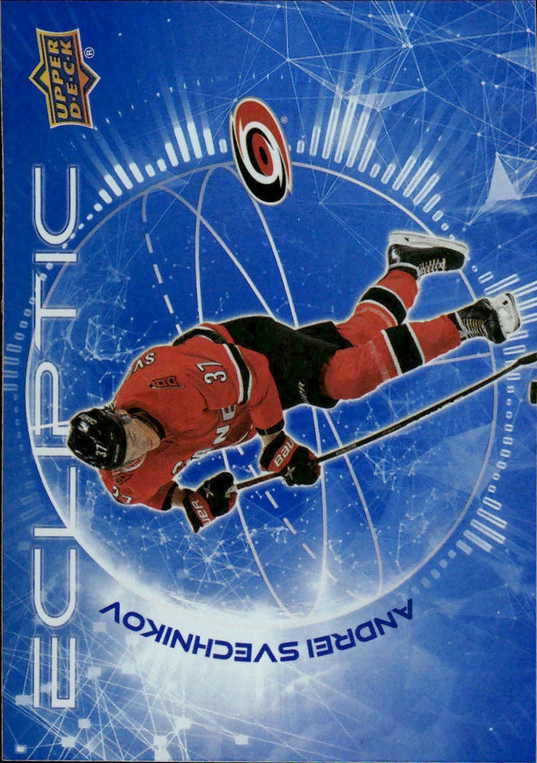 2023-24 Upper Deck Series 2 Hockey - Eclipse #EC-14 Andrei Svechnikov - Carolina Hurricanes - F