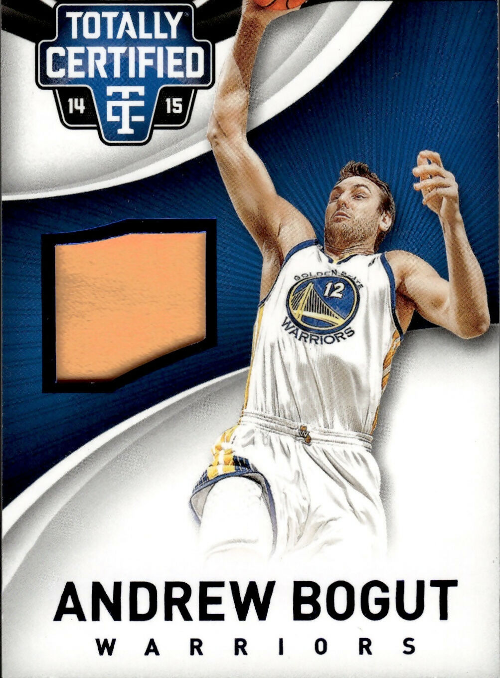 2014-15 Panini Totally Certified Basketball - Jerseys - Blue /199 #8 Andrew Bogut - Golden State Warriors