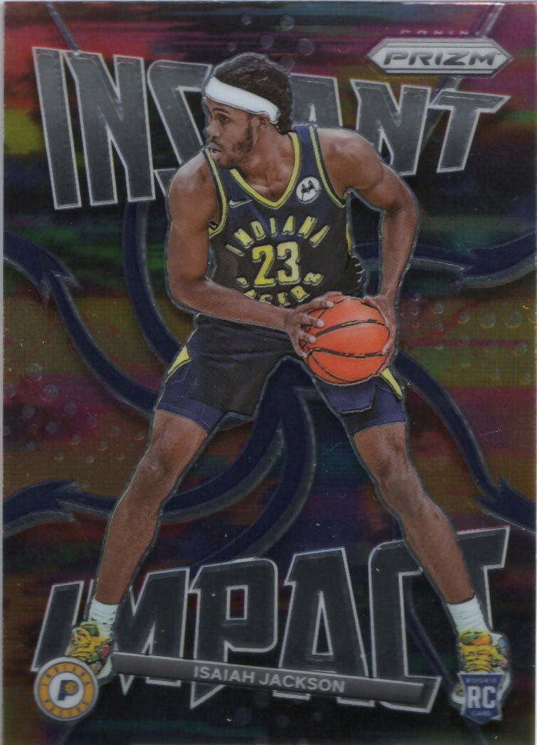 2021-22 Panini Prizm Basketball - Instant Impact # 9 Isaiah Jackson - Indiana Pacers