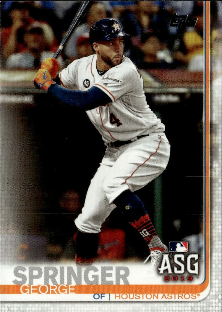 2019 Topps Update #US92 George Springer Houston Astros