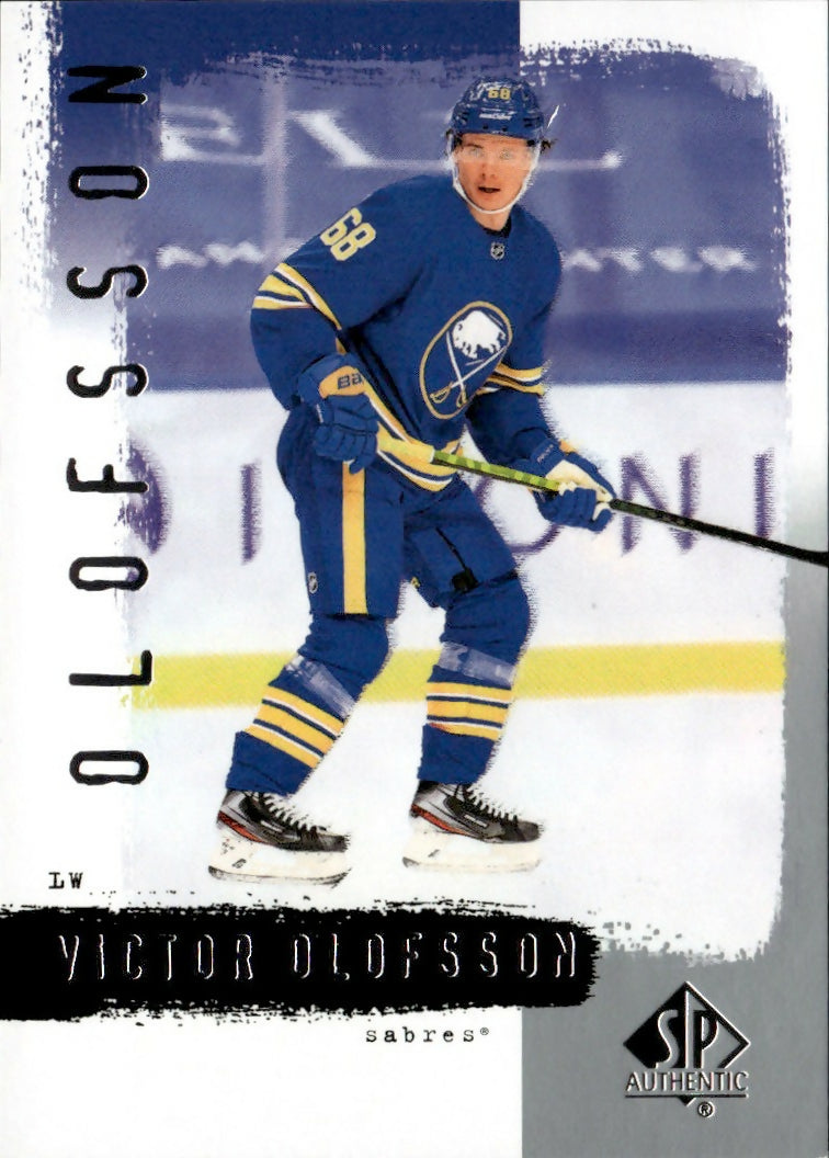 2021-22 Upper Deck SP Authentic Hockey - 2001-02 Retro #R57 Victor Olofsson - Buffalo Sabres - A