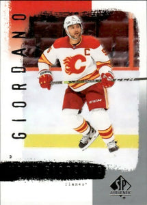 2020-21 Upper Deck Sp Authentic Hockey - 2000-01 Retro #R42 Mark Giordano - Calgary Flames