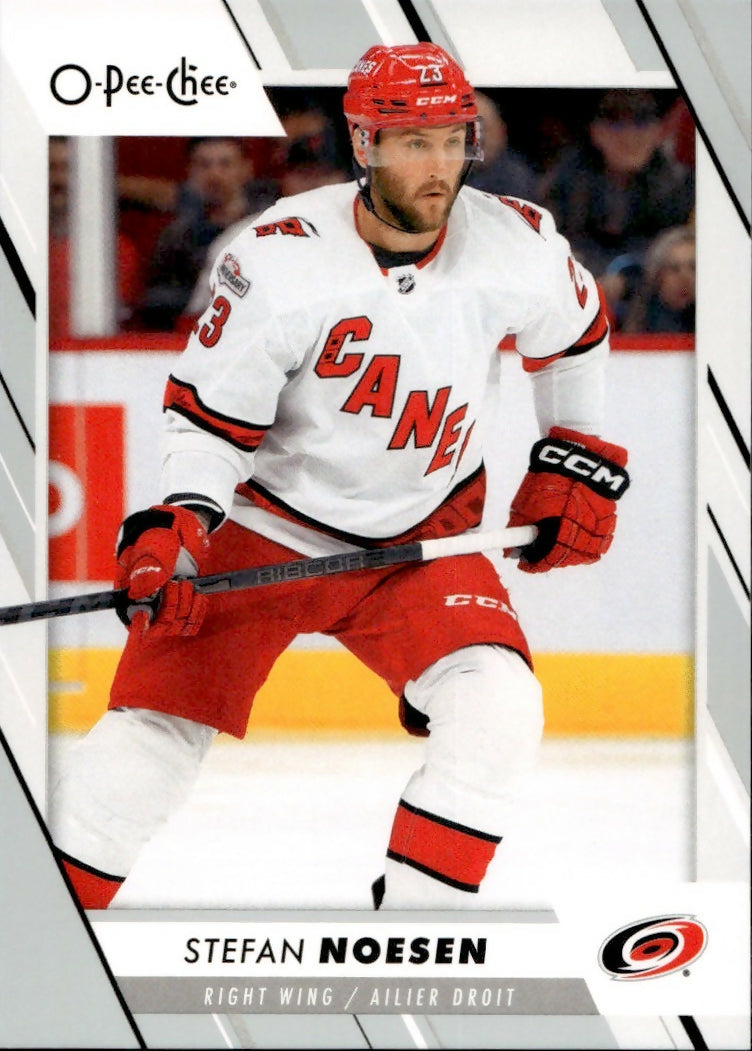 2023-24 Upper Deck O-Pee-Chee Hockey - Base #475 Stefan Noesen - Carolina Hurricanes - A