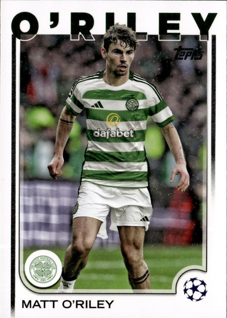 2024-25 Topps UEFA Club Competitions - Base #151 Matt O'Riley - Celtic FC - A