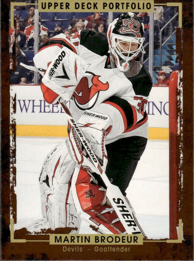 2015-16 Upper Deck Portfolio Hockey - Base #194 Martin Brodeur - New Jersey Devils