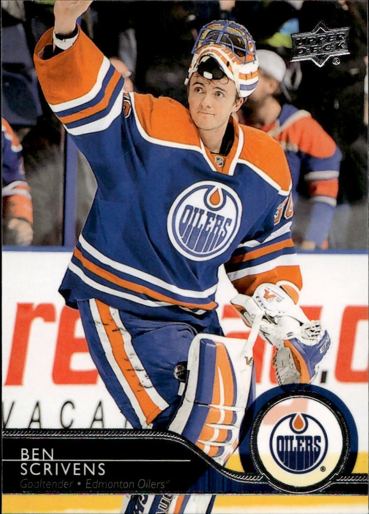 2014-15 Upper Deck Series 1 Hockey - Base #73 Ben Scrivens - Edmonton Oilers