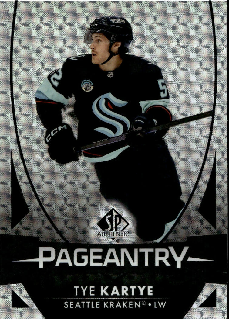 2023-24 Upper Deck SP Authentic Hockey - Pageantry #P-79 Tye Kartye - Seattle Kraken - A