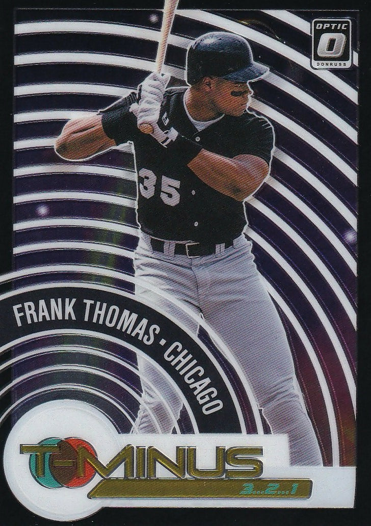 2021 Donruss Optic T-Minus 3...2...1 #TM10 Frank Thomas Chicago White Sox