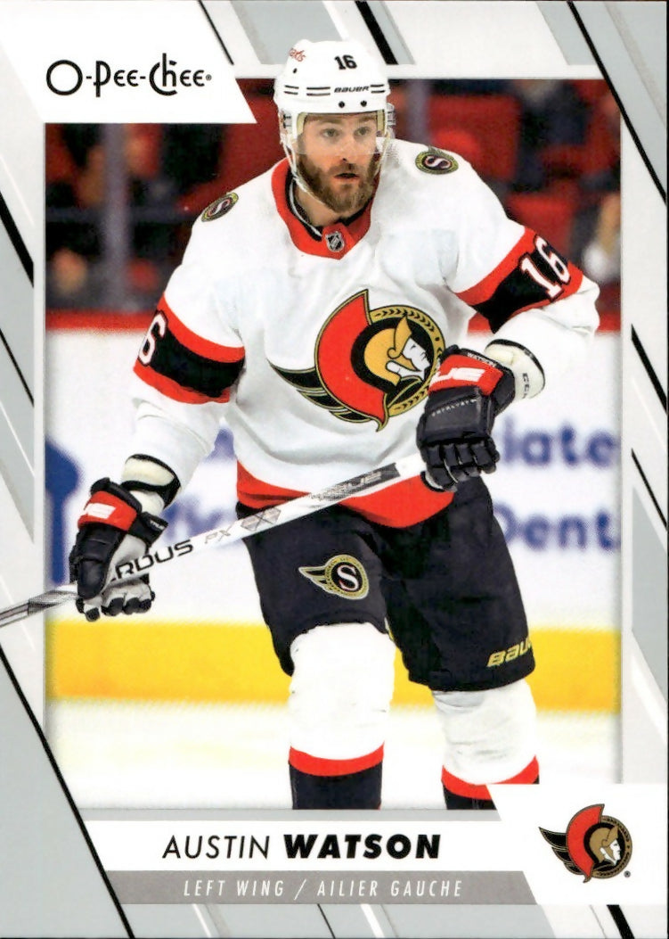 2023-24 Upper Deck O-Pee-Chee Hockey - Base #265 Austin Watson - Ottawa Senators