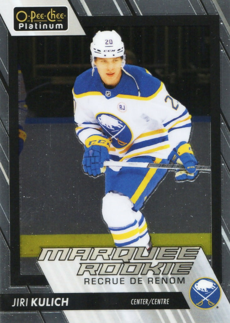 2023-24 Upper Deck O-Pee Chee Platinum Hockey - Base - Marquee Rookie #261 Jiri Kulich - Buffalo Sabres - A