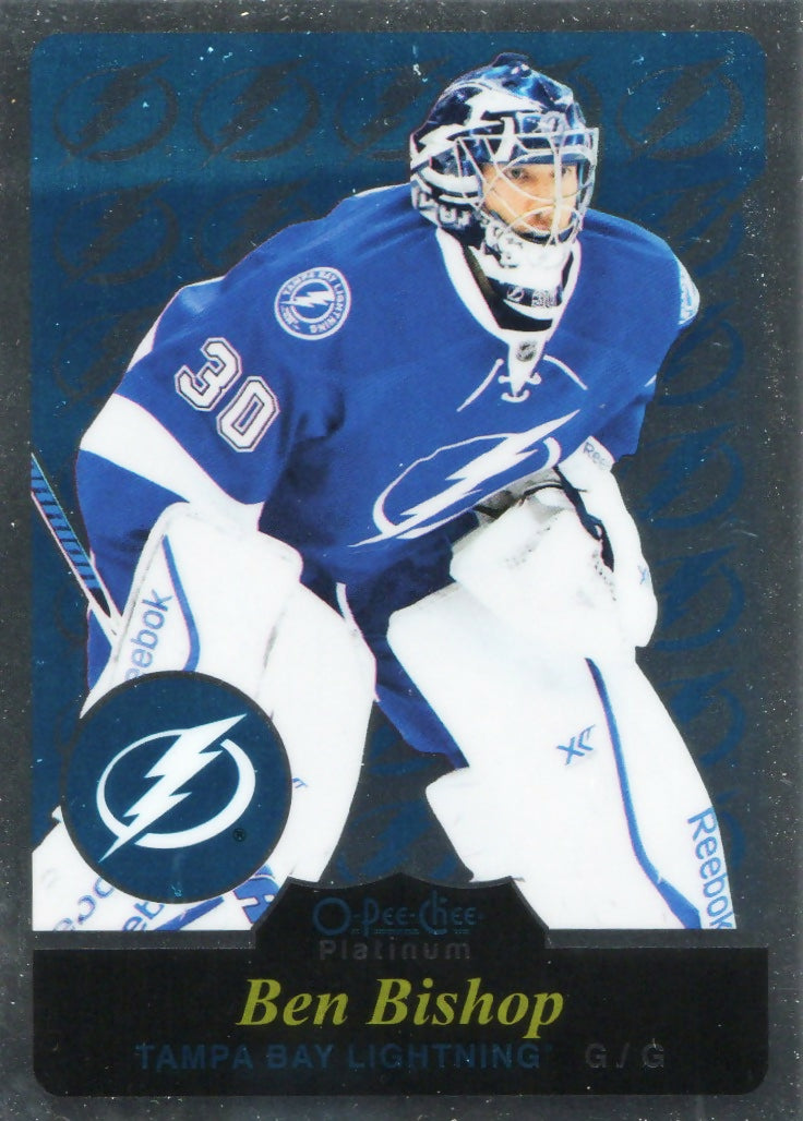 2015-16 Upper Deck O-Pee-Chee Platinum Hockey - Retro Rookie #R38 Ben Bishop - Tampa Bay Lightning