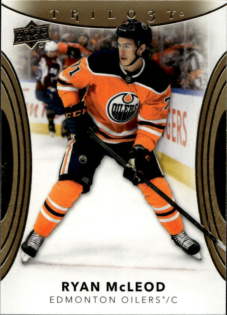2022-23 Upper Deck Trilogy Hockey - Base #21 Ryan McLeod - Edmonton Oilers