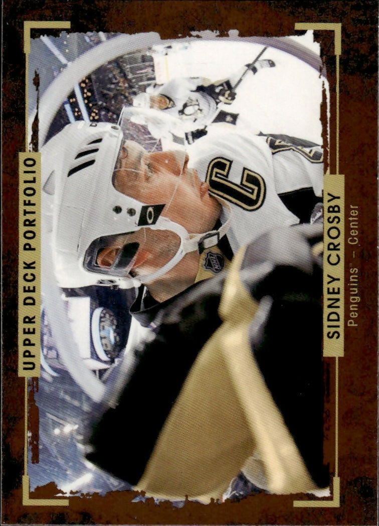 2015-16 Upper Deck Portfolio Hockey - Base #127 Sidney Crosby - Pittsburgh Penguins