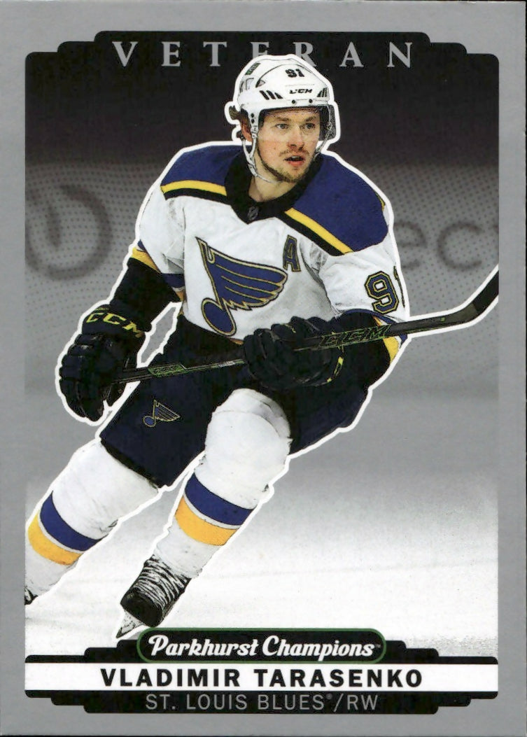 2022-23 Upper Deck Parkhurst Champions - Base - Silver #258 Vladimir Tarasenko - St. Louis Blues - A