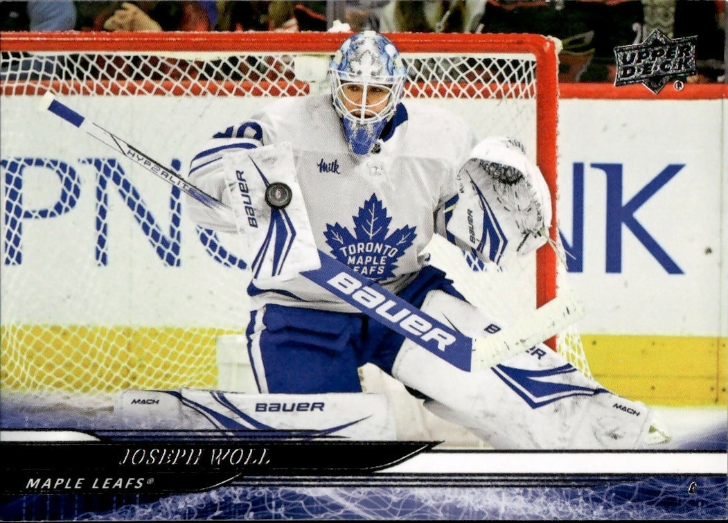2024-25 Upper Deck Series 1 Hockey - Base #175 Joseph Woll - Toronto Maple Leafs