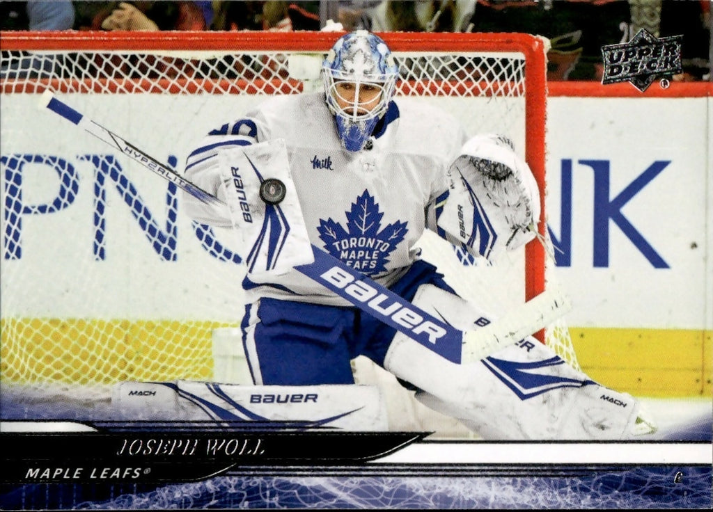 2024-25 Upper Deck Series 1 Hockey - Base #175 Joseph Woll - Toronto Maple Leafs