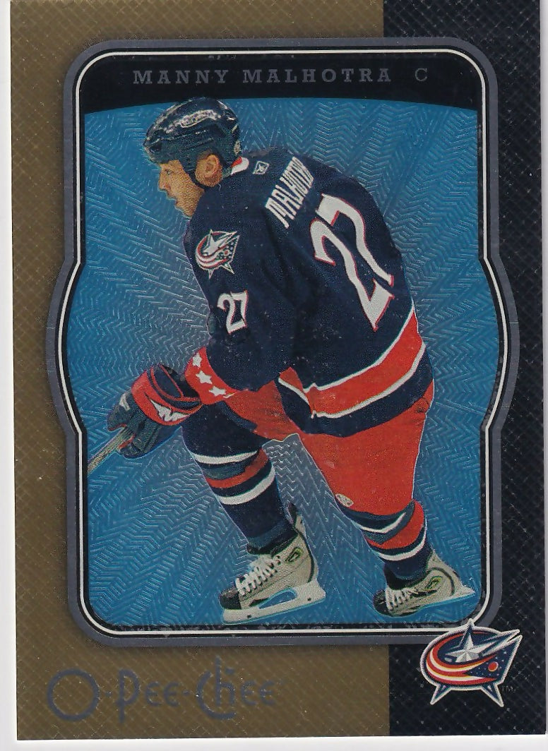 2007-08 O-Pee-Chee - Base #145 Manny Malhotra - Columbus Blue Jackets - A
