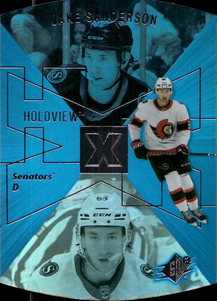 2023-24 Upper Deck Extended Series Hockey - SPX #SPX-29 Jake Sanderson - Ottawa Senators - A